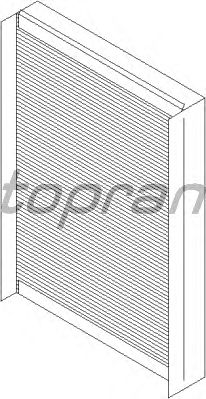 Фільтр салону TOPRAN 400 200