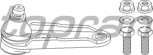 Шаровая опора TOPRAN 700 317