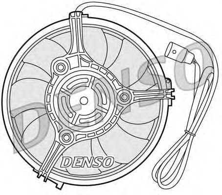 Вентилятор охлаждения DENSO DER02001
