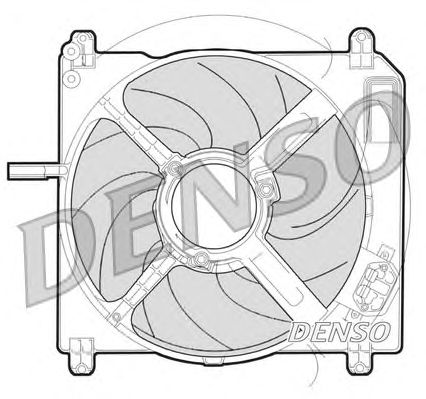 Вентилятор охлаждения DENSO DER09009