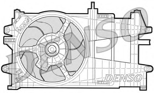 Вентилятор охлаждения DENSO DER09033