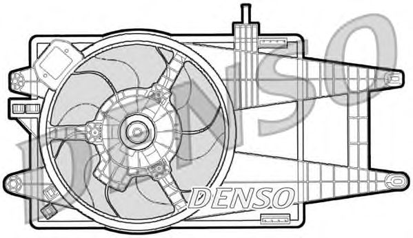 Вентилятор охлаждения DENSO DER09040