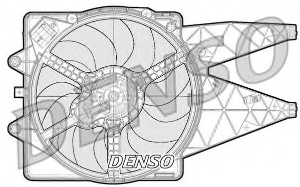 Вентилятор охлаждения DENSO DER09091