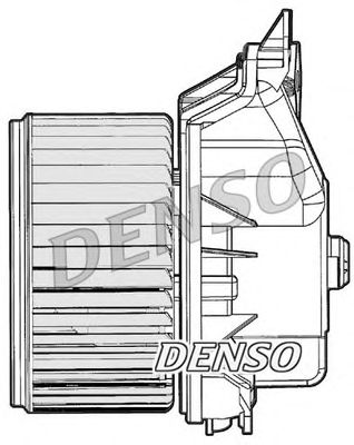 Вентилятор салона DENSO DEA09046
