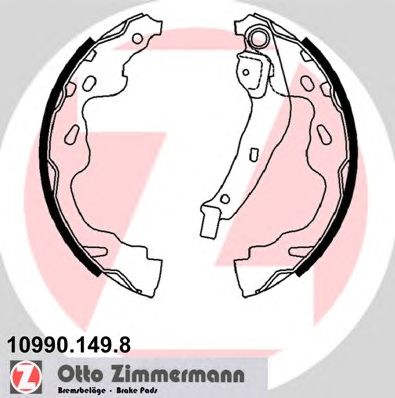 Тормозные колодки ZIMMERMANN 10990.149.8