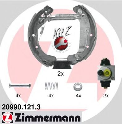 Тормозные колодки ZIMMERMANN 20990.121.3
