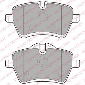 Тормозные колодки DELPHI LP1985