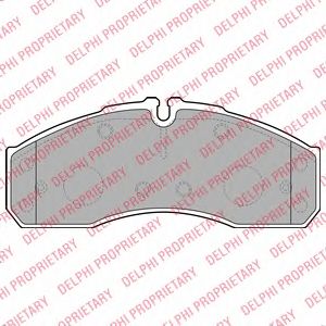 Тормозные колодки DELPHI LP2042