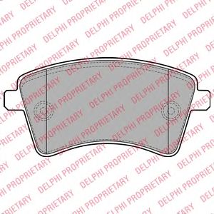 Тормозные колодки DELPHI LP2078