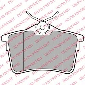 Тормозные колодки DELPHI LP2147