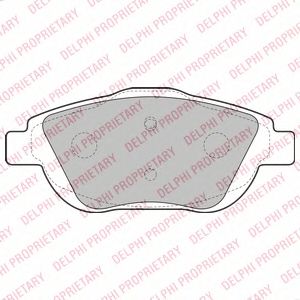 Тормозные колодки DELPHI LP2164
