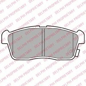 Тормозные колодки DELPHI LP2219