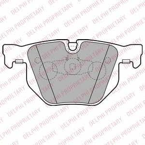 Тормозные колодки DELPHI LP2256