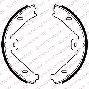 Тормозные колодки ручника DELPHI LS2036