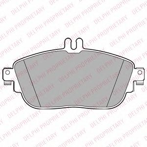 Тормозные колодки DELPHI LP2441
