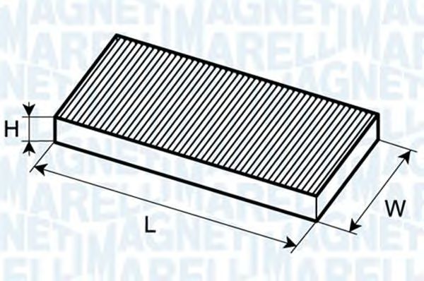 Фильтр салона MAGNETI MARELLI 350203061970