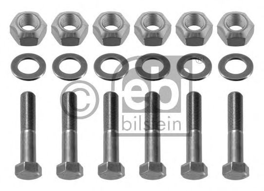 Монтажный комплект, шарнир продольного вала FEBI BILSTEIN 04677