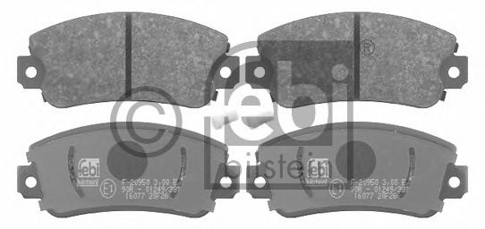 Тормозные колодки FEBI BILSTEIN 16077