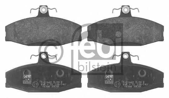 Тормозные колодки FEBI BILSTEIN 16386