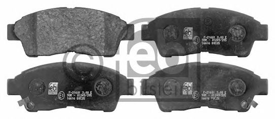 Тормозные колодки FEBI BILSTEIN 16616