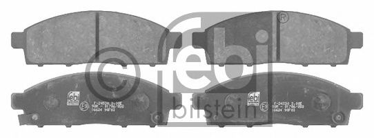 Тормозные колодки FEBI BILSTEIN 16624