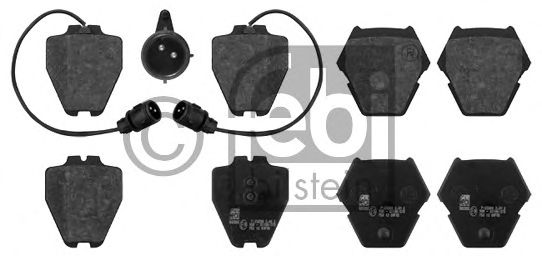 Тормозные колодки FEBI BILSTEIN 16763