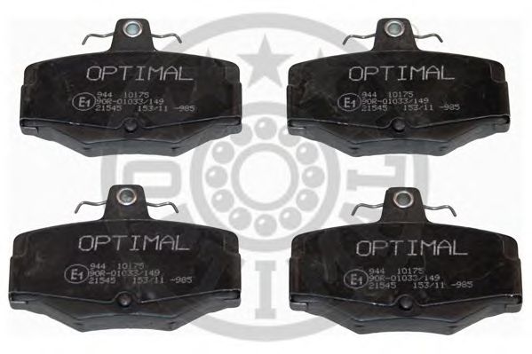 Тормозные колодки OPTIMAL 10175