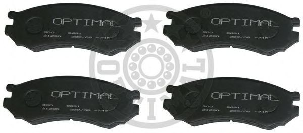 Тормозные колодки OPTIMAL 9691