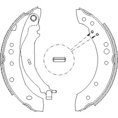 Тормозные колодки REMSA 4149.01