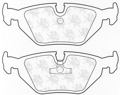 Тормозные колодки QH International BP620