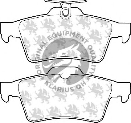 Тормозные колодки QH International BP1498