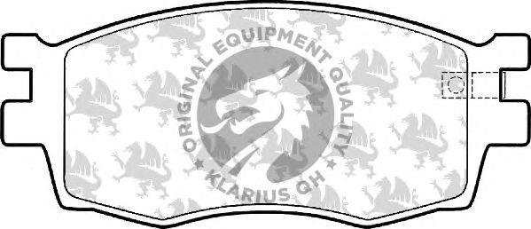 Тормозные колодки QH International BP1537