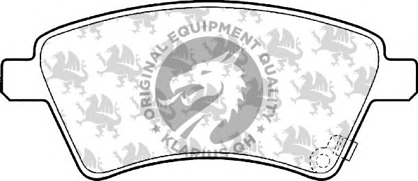 Тормозные колодки QH International BP1597