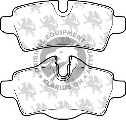 Тормозные колодки QH International BP1606