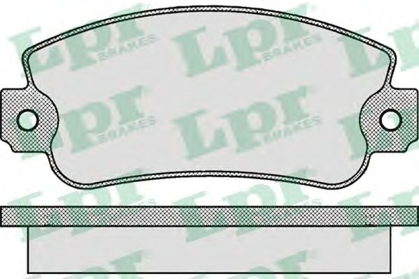 Тормозные колодки LPR 05P006