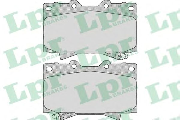 Гальмівні колодки LPR 05P1050
