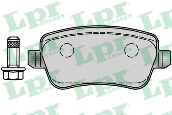 Гальмівні колодки LPR 05P1218