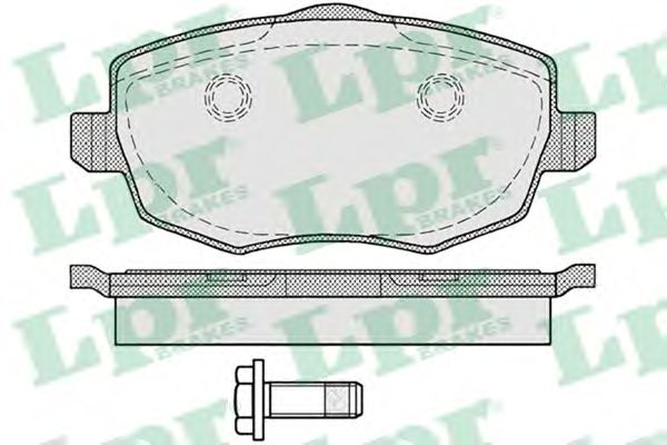 Тормозные колодки LPR 05P1223