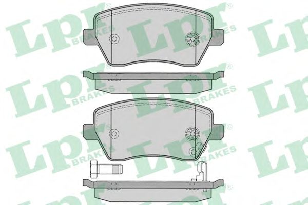 Тормозные колодки LPR 05P1229