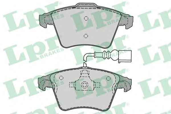 Тормозные колодки LPR 05P1285
