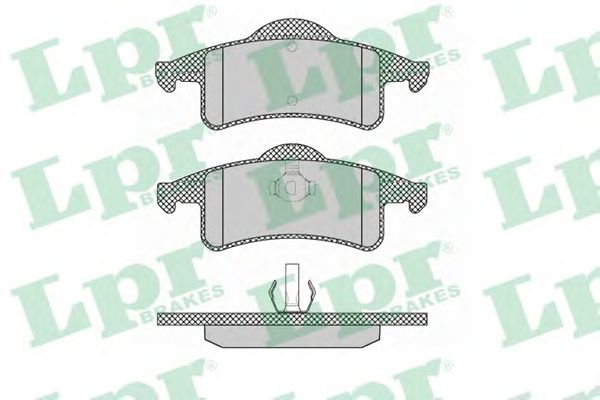 Тормозные колодки LPR 05P1354