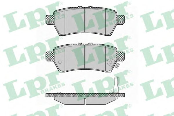 Тормозные колодки LPR 05P1377