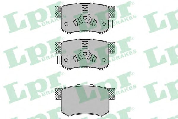 Тормозные колодки LPR 05P1404
