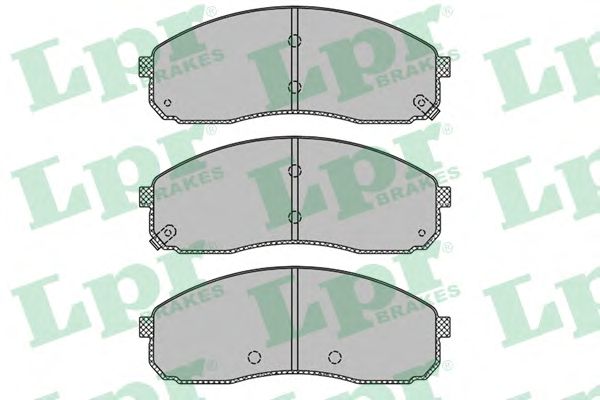 Тормозные колодки LPR 05P1444