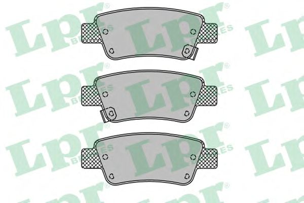 Тормозные колодки LPR 05P1455