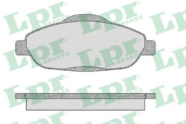 Тормозные колодки LPR 05P1471