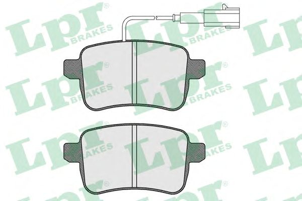 Тормозные колодки LPR 05P1596