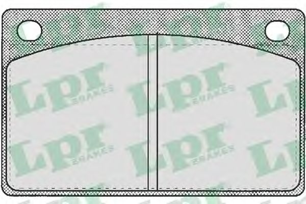 Тормозные колодки LPR 05P161