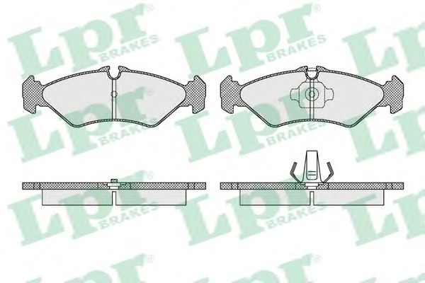 Тормозные колодки LPR 05P1614