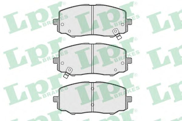 Тормозные колодки LPR 05P1633